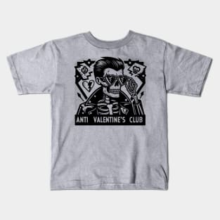 Anti Valentine’s Club, Rocker's style Kids T-Shirt